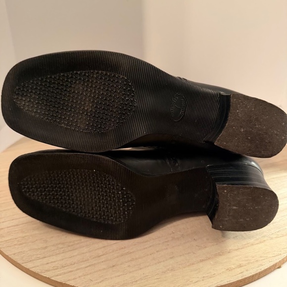 Vintage Stormgards Converse Women’s Rubber Riding Boots Black Waterproof Size 7 - Picture 5 of 8